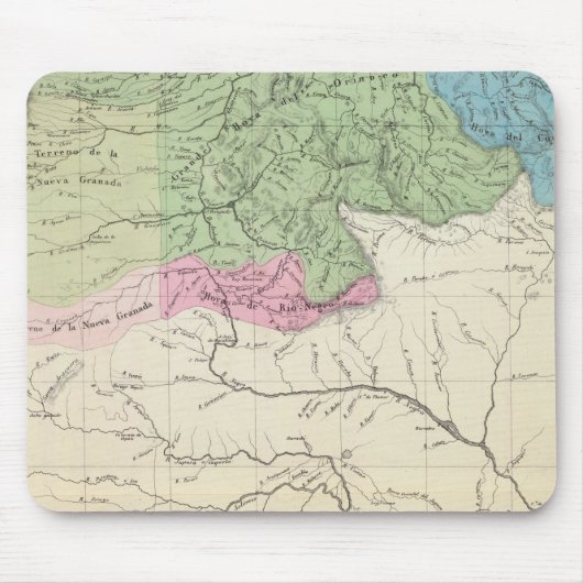 Flüsse und Landwirtschaft Venezuelas Mousepad (Vorne)