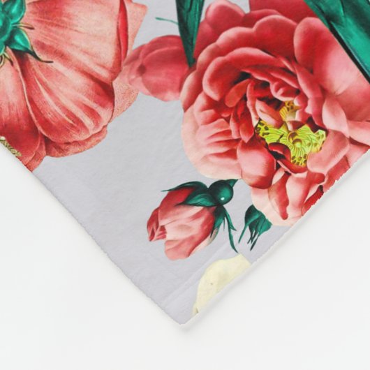 FLÜSSE UND VÖGEL XIV-II FLEECEDECKE (Ecke)