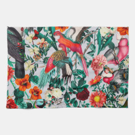 FLÜSSE UND VÖGEL XIV-II GESCHIRRTUCH