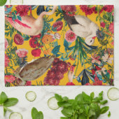 FLÜSSE UND VÖGEL XVIII GESCHIRRTUCH (Gefaltet)