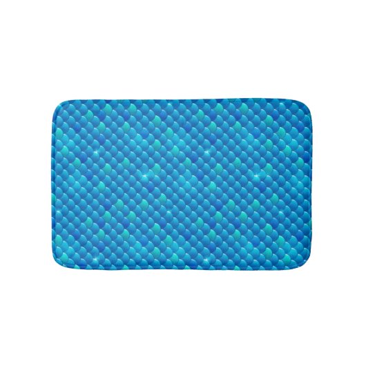 Flussfischskalen Badematte (Vorderseite)