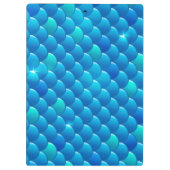 Flussfischskalen Klemmbrett (Rückseite)