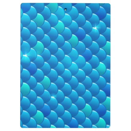 Flussfischskalen Klemmbrett (Rückseite)