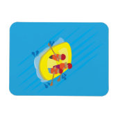 Flussfloßfahren Magnet (Horizontal)