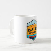 Flussfloßfahrt-Abenteuer Kaffeetasse (Vorderseite Links)
