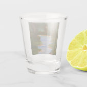 Flussglas schnapsglas (Rückseite)