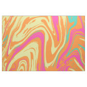 Flüssig Abstrakt rosa Muster Stoff (Fat Quarter (45,7 x 55,9 cm))