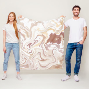 Flüssig-Acrylwurf Fleecedecke