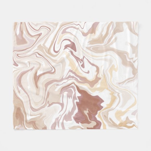 Flüssig-Acrylwurf Fleecedecke (Vorderseite (Horizontal))