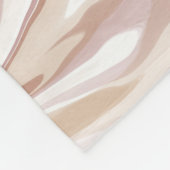 Flüssig-Acrylwurf Fleecedecke (Ecke)