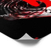 Flüssig-Crunk-Poster Poster (Ecke)