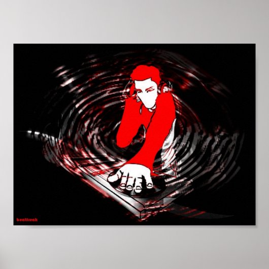 Flüssig-Crunk-Poster Poster (Vorne)