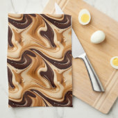 Flüssig gefliestes Muster Geschirrtuch (Viertel Falte)