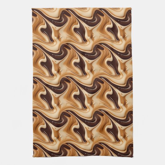 Flüssig gefliestes Muster Geschirrtuch (Vertikal)