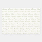 Flüssig-Kaninchen-Wrapping-Papier-Flachblatt-Set 3 Geschenkpapier Set (Vorderseite 3)