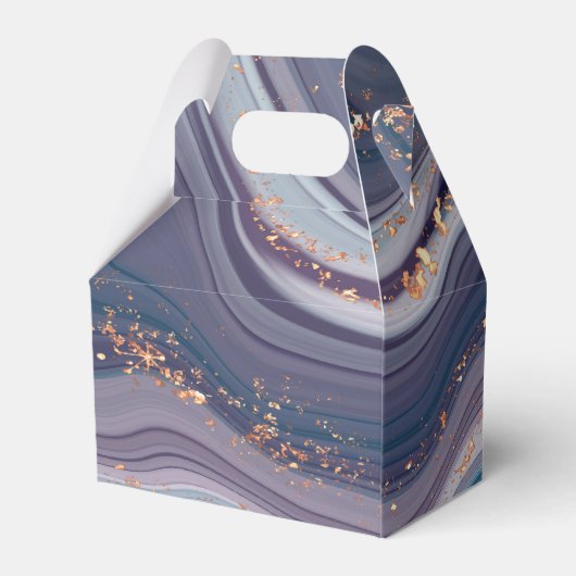 Flüssig-Marbled Geschenkschachtel (Rückseite)