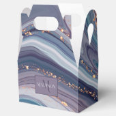 Flüssig-Marbled Geschenkschachtel (Geöffnet)