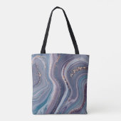 Flüssig-Marbled Tasche (Rückseite)