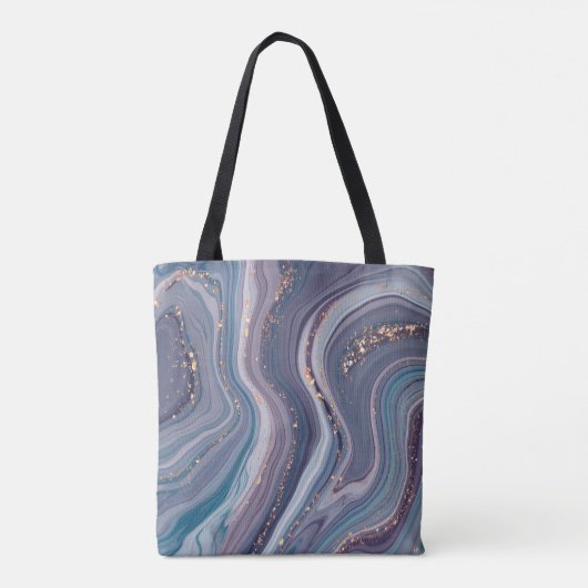 Flüssig-Marbled Tasche (Rückseite)