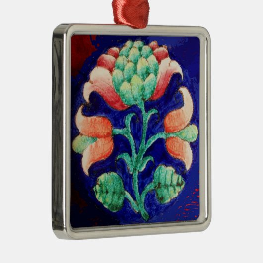 FLÜSSIG ORNAMENT AUS METALL (Rechts)