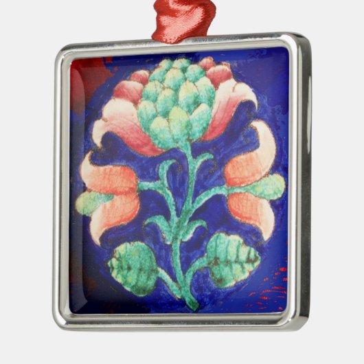 FLÜSSIG ORNAMENT AUS METALL (Links)