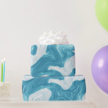 Flüssig Ozean Aqua Blau Drift Weiß abstraktes Must