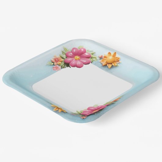 FLÜSSIG PAPPTELLER (Gewinkelt)