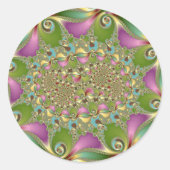 flüssig runder aufkleber (Vorderseite)