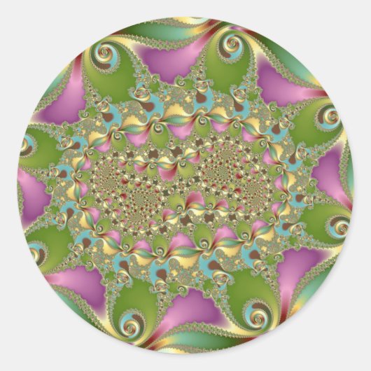 flüssig runder aufkleber (Vorderseite)