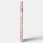 Flüssig-wirbelfarbenes rosa Muster Case-Mate iPhone Hülle (Rückseite / Rechts)