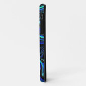 Flüssige Abstrakte Texturen Hintergrund Wellenmust Case-Mate iPhone Hülle (Hinten/Links)