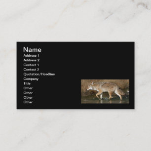 Flüssige Bewegung Visitenkarte