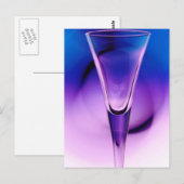 Flüssige Blur Postkarte (Vorne/Hinten)