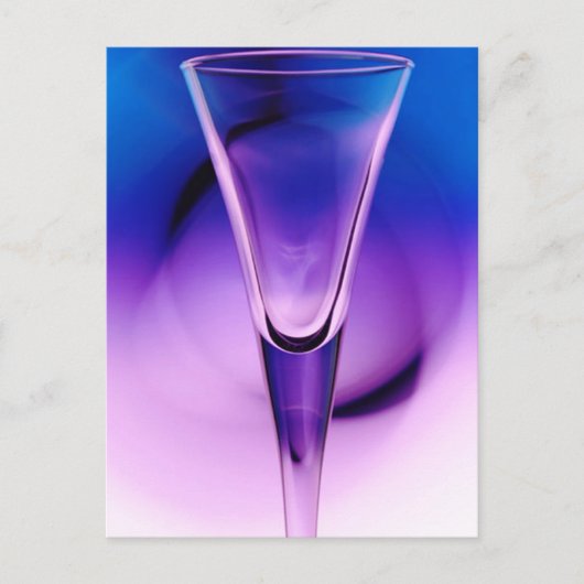 Flüssige Blur Postkarte (Vorderseite)