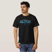 Flüssige Chrome-Typografie T-Shirt (Vorne ganz)