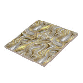 Flüssige Elegance - metallisches Flüssigmuster Fliese (Seite)