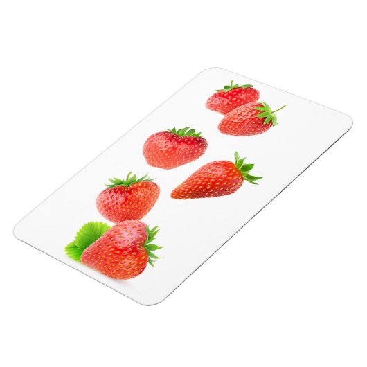 Flüssige Erdbeeren Magnet (Linke Seite)