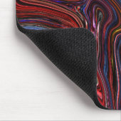 Flüssige Farbe abstrakt Mousepad (Ecke)