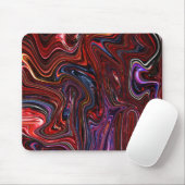 Flüssige Farbe abstrakt Mousepad (Mit Mouse)