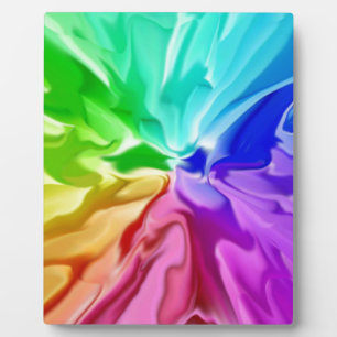 Flüssige Farbe Fotoplatte