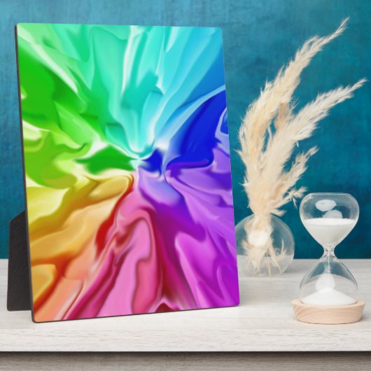 Flüssige Farbe Fotoplatte (Seite)