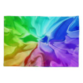 Flüssige Farbe Kissenbezug (Rückseite)