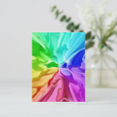 Flüssige Farbe Postkarte (Stehend Vorderseite)