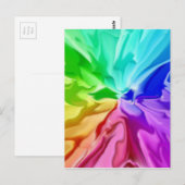 Flüssige Farbe Postkarte (Vorne/Hinten)