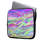 Flüssige Farbelektronik-Tasche Laptopschutzhülle (Vorderseite Links)