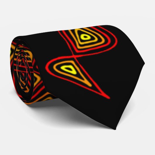 Flüssige Farben Krawatte (Gerollt)