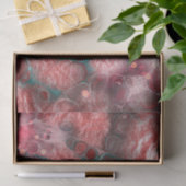 Flüssige, farbige Aquamarine Foil-Lichtakzente Seidenpapier (Geschenk)