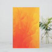 Flüssige Flammen-farbenreiches Briefpapier (Stehend Vorderseite)