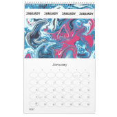 FLÜSSIGE flüssige Kunstsammlung Kalender (Jan 2027)