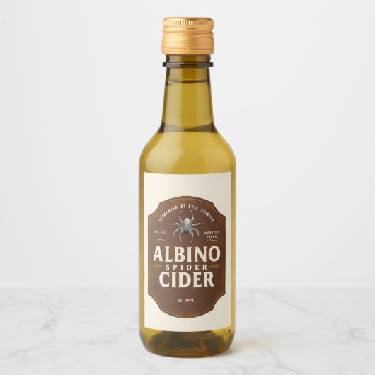 Flüssige Funny Sticker Name Party Flasche Gin Unic Weinetikett (Vorderseite)